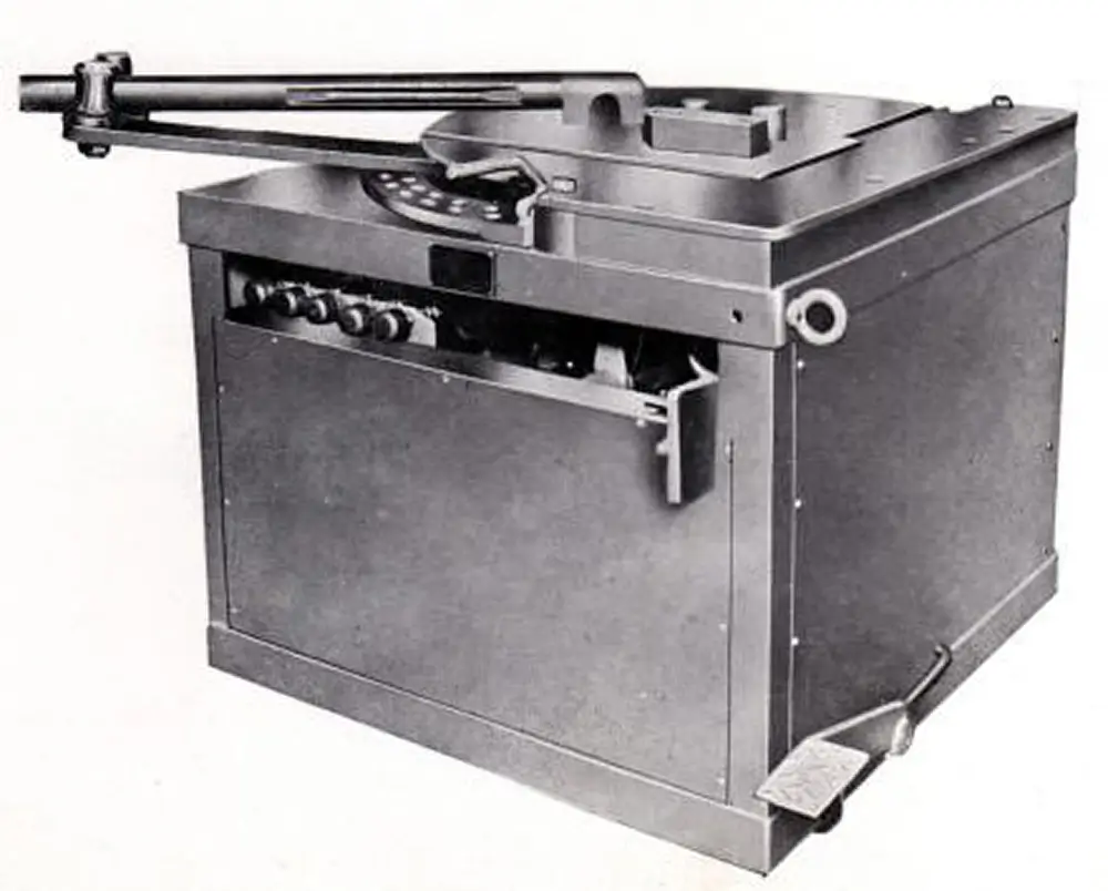 鉄筋切断機、鉄筋曲機を生産・販売